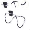 Ab Fitness Crunch Abdominal Machine Exerciser Nonslip Muscle Training Situp