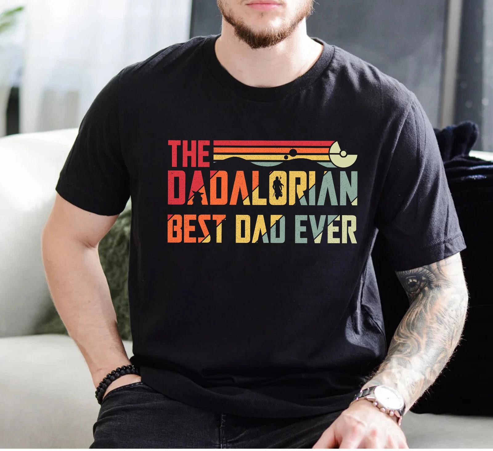 Star Wars Dadalorian Shirt, Father s Day Tee Unisex Shirt S