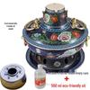 Cloisonné Enamel Copper Divided Hotpot