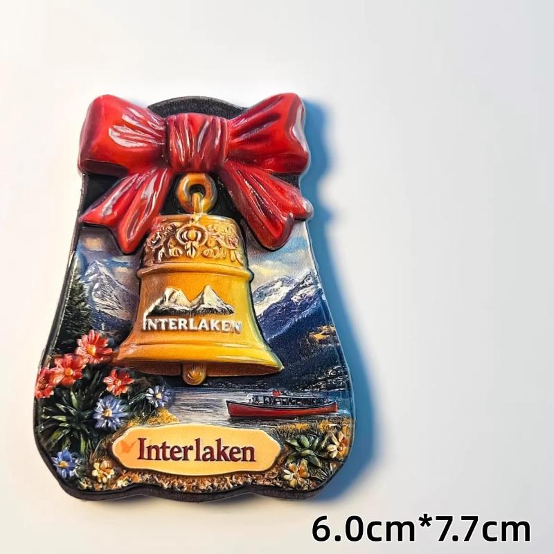 Zwitserland Souvenirs Zürich Koelkastmagneten Alpen Jungfrau Meer van Luzern Regio Kapelbrug Interlaken Koelkaststickers Cadeaus