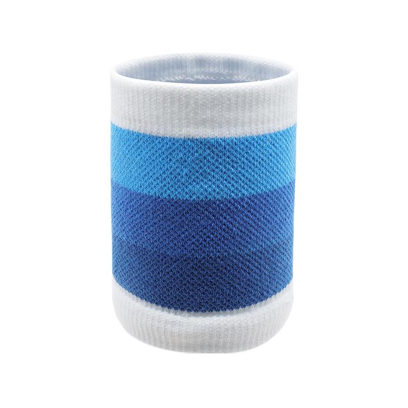 Unisex Sweat-Absorbing Breathable Wristband for Badminton, Running, and Basketball - Dopamine Color