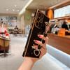 Electroplated Heart Bracelet Strap Phone Case for Samsung Galaxy S24U/S23P/A15/A35