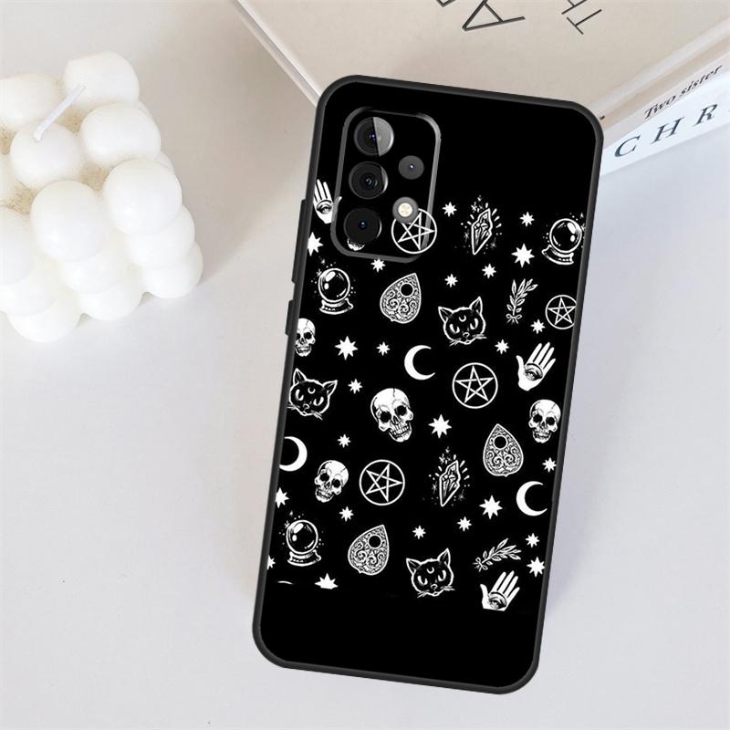 Gothic Halloween For Samsung Galaxy A05 A06 A16 A26 A54 A34 A14 A22 A32 A52 A55 A35 A15 A53 A13 A36 A56 Case