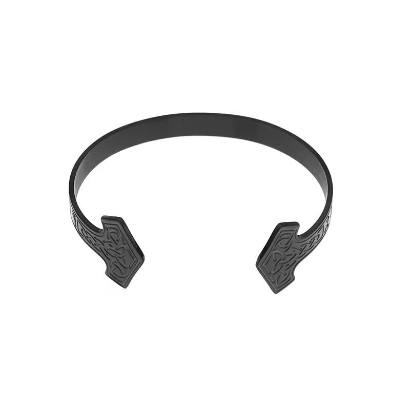 

Европейские и американские украшения Мужской браслет из нержавеющей стали с открытым ртом, личность, Викинг, ретро