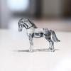 2026 Zodiac Horse Statue Feng Shui Collection Crystal Light Luxury Horse Sun Catcher Ornament Home Desktop Decoration