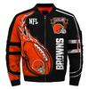 Herren NFL Falcons Team 3D-Druck Reißverschlussjacke
