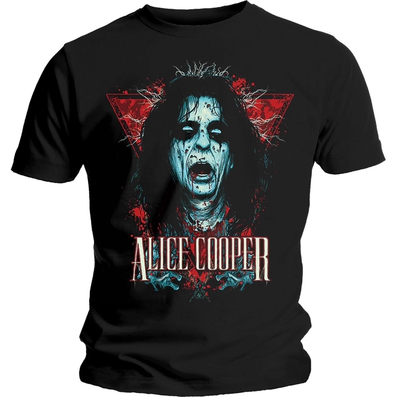 ALICE COOPER cd lgo DECAP DECAPITATED HEAD Official SHIRT XL new L