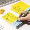 50/100Sheets Non-sticky Writing Notepad Color-blocking Message Paper Memo Pad  Students