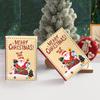 Weihnachtsthema Süßigkeitenbox und Verpackungsbeutel Weihnachten Zuhause Geburtstagsfeier Snack Keks Verpackungsmaterial 2025 Neujahrsgeschenk Requisiten