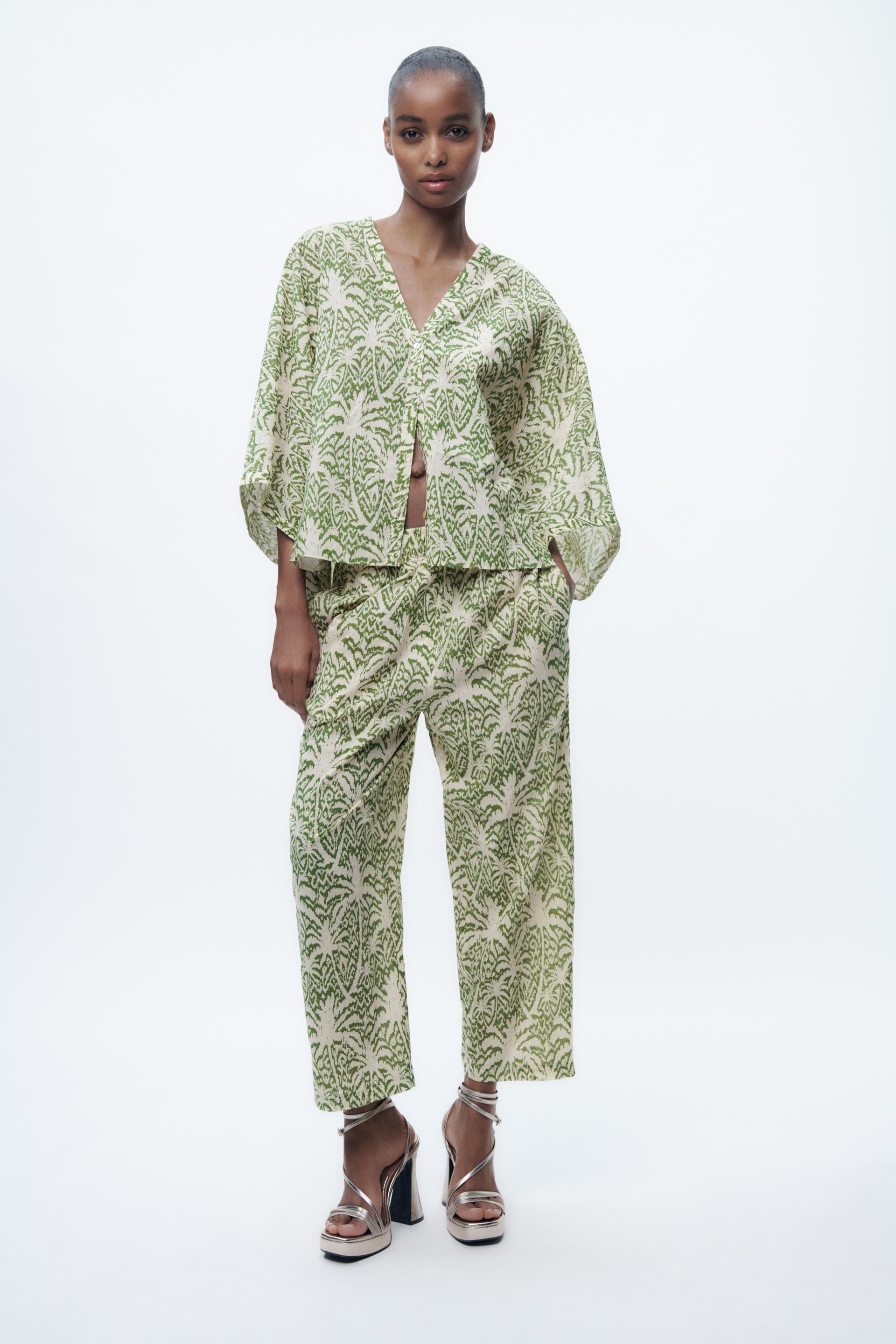 

PRINTED COTTON BLOUSE