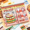 30pcs Stickers Bean Paste Stickers Spiral Bound Spiral Bound Album  DIY Notebook