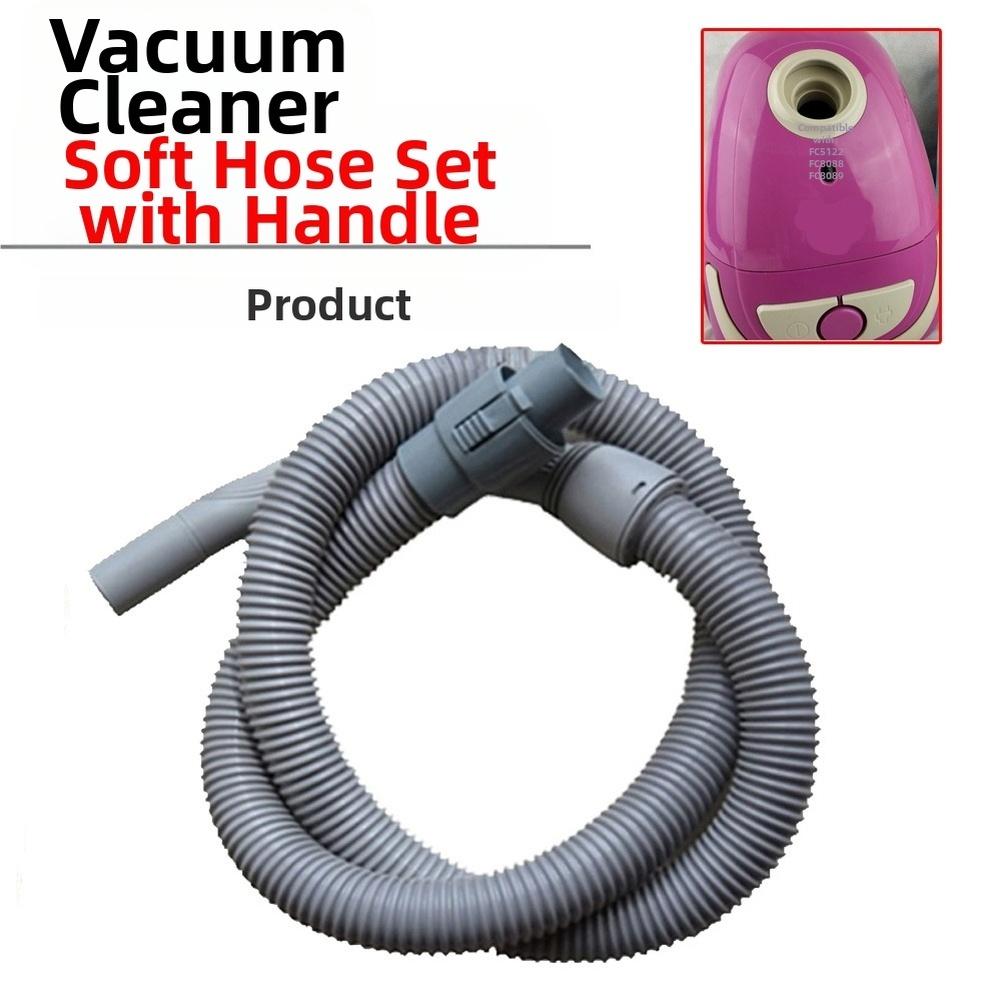 1pc 1.9-meter Hose Flexible Tube With Handle Replacement For FC8082 FC8083 FC8085 FC8086 FC8088 FC8089 Vacuum Cleaners Parts