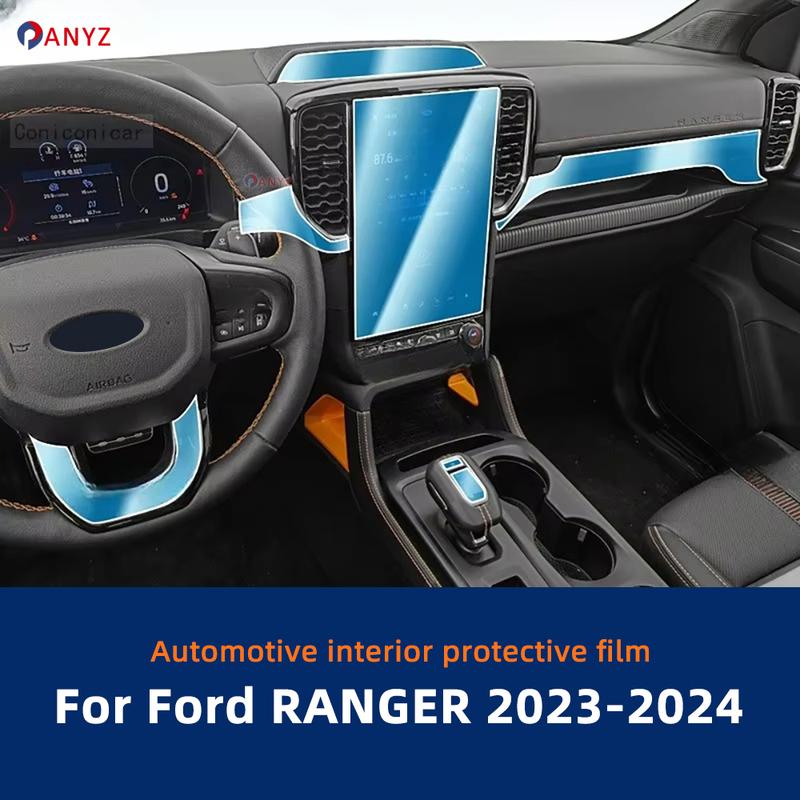 TPU Transparent Protective Film for BMW X3 G45 2025-UP GPS Navigation Speedometer Interior Screen Gear Anti-scratch