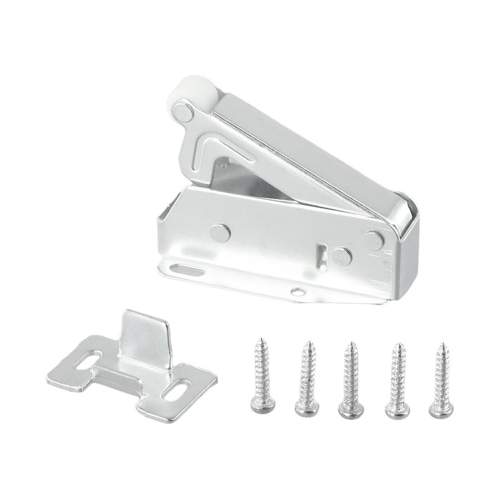 Door Spring Catch User Friendly Design 2pc Loft Touch Catch Latch Cupboard Door Hatch Attic Push To Open AutoLatch