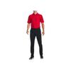 Under Armour Loose Fit Solid Color Printed Square Neck Polo Shirt Men tops Red 1290140-600