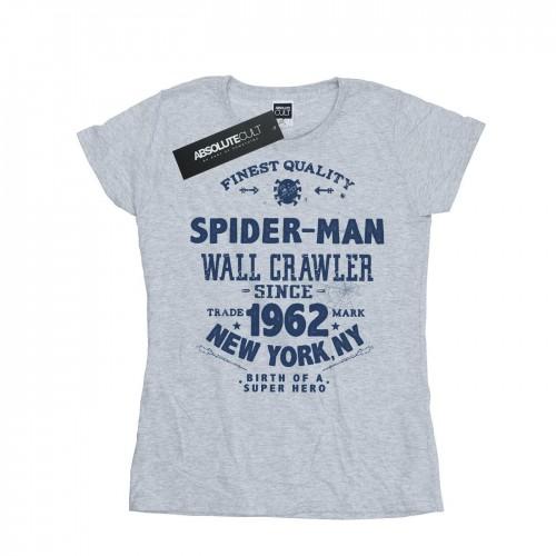 Marvel Womens/Ladies Spider-Man Finest Quality Cotton T-Shirt