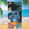 Popular Beach Towels Children'S Cartoon Quick-Drying Beach Towels Microfiber Digital Printing Bath Towels