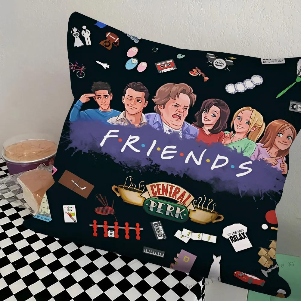 1Pc Classic Tv Series Friends Pillow Case Square Pillow Cushion Cover Bedroom Sofa Room Decoration Casual Pillow Cover