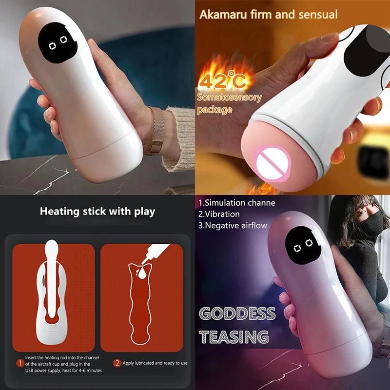 Womans Male Masturbator Tools Vibrator Mens Sext Toys Pussy Silicone Vaginass For Men Rod Pusssy Toy Bullets Toysvagine Lgbt