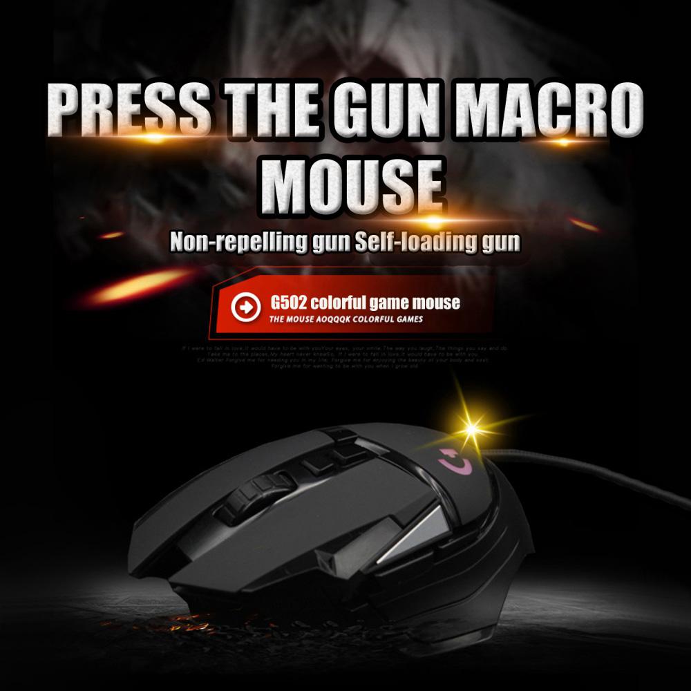 

механическая мышь RGB игровая макро мышь G502