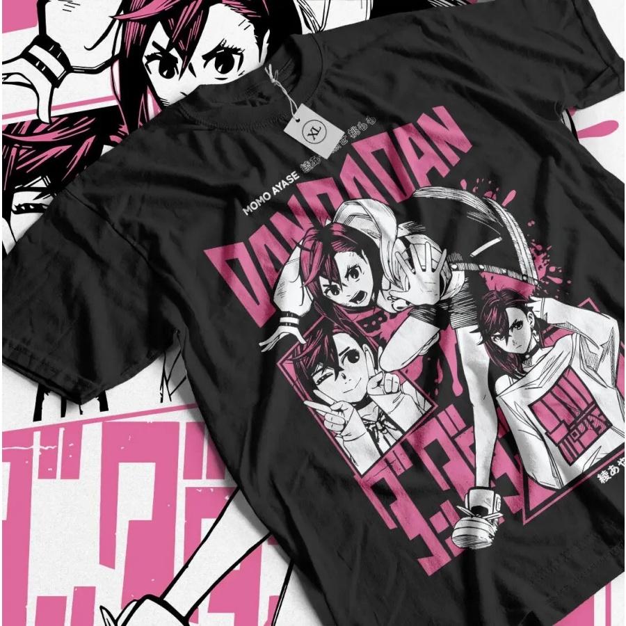 Short Sleeved Round Neck Y2k Tshirt Men New in Top & Tees Mens T-Shirt Camisetas Dandadan Seiko Ayase Cosplay Momo Anime 70311