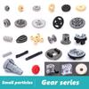 Seria MOC Gear Set de Construcție DIY Accesorii Blocuri Cărămizi Blocuri Piese high-tech Potrivite Pentru Toate Mărcile Jucării cu Particule Mici Seturi de Joacă