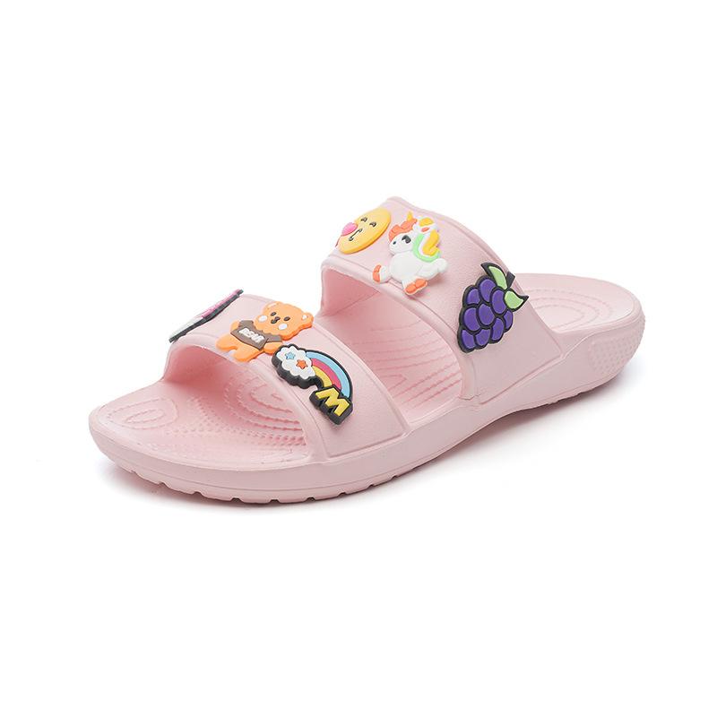 

Женские летние повседневные шлепанцы, удобные льняные тапочки, полосатые шлепанцы с рисунком, сандалии на платформе, женская обувь для отдыха на природе 41 розовый