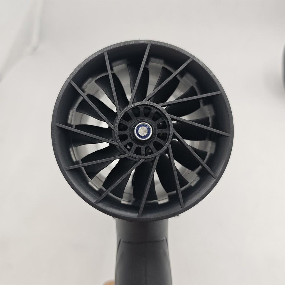 Durable 21V Handheld Air Blower Stepless Speed Leaf Blower Fan Strong Blowing High Power Handheld Jet Fan Outdoor