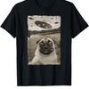 Funny Pug Selfie T-Shirt - Black Short Sleeve Soft & Breathable Casual Sporty Design with Retro 80s Aesthetic Perfect for Me Tee