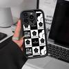 Fashion M-Mary-Q-Quants Silicone Phone Case for iPhone 17 Pro Max 16 15 14 13 12 11 Plus 17 Air