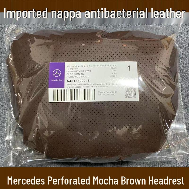 Mercedes-Benz Nappa Summer Headrest & Lumbar Support for GLC/GGLS Seats