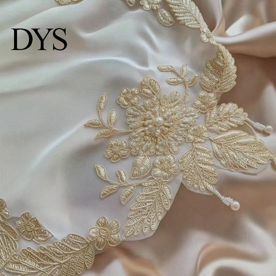Decorative Floral Table Mats with Beads Embroidered Placemat, Heat Insulation Mat Beads, Lace Placemats for Dining Retro Coaster Wedding Decor Vintage