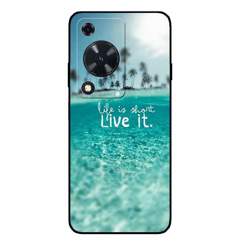 Funda For Huawei Nova Y72S Y63 Cases Black Silicone TPU Fashion Phone Case For Huawei NovaY63 63 Protective Soft Black Case Y72S