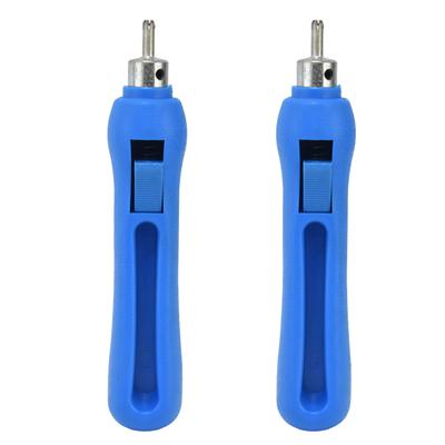 2 Stück Tropfbewässerungs-Lochwerkzeug Kunststoff Edelstahl Tropferlocher 3?8 mm