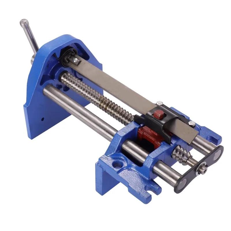 Clește de masă pentru prelucrarea lemnului, menghină nouă de 7 inch, clește de masă cu prindere rapidă, accesorii profesionale pentru banc de lucru