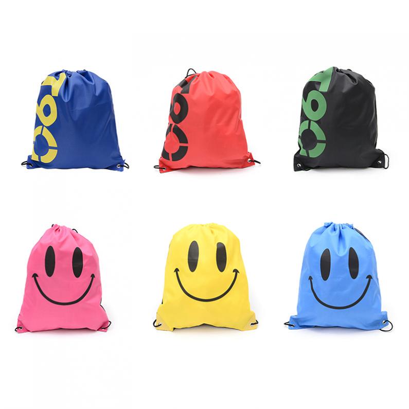 Borsa da palestra impermeabile per zaino da spiaggia, nuoto, sport con coulisse, per scarpe, asciugamani, vestiti