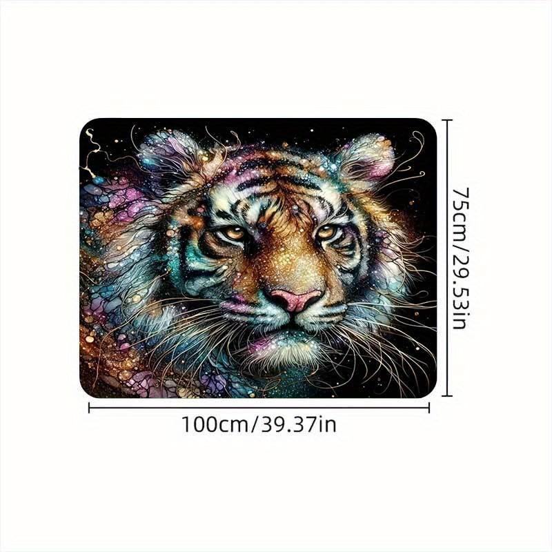 1Pcs Colorful Tiger Car Trunk Mat Anti Slip Cargo Liner Waterproof Storage Protector for SUV Sedan