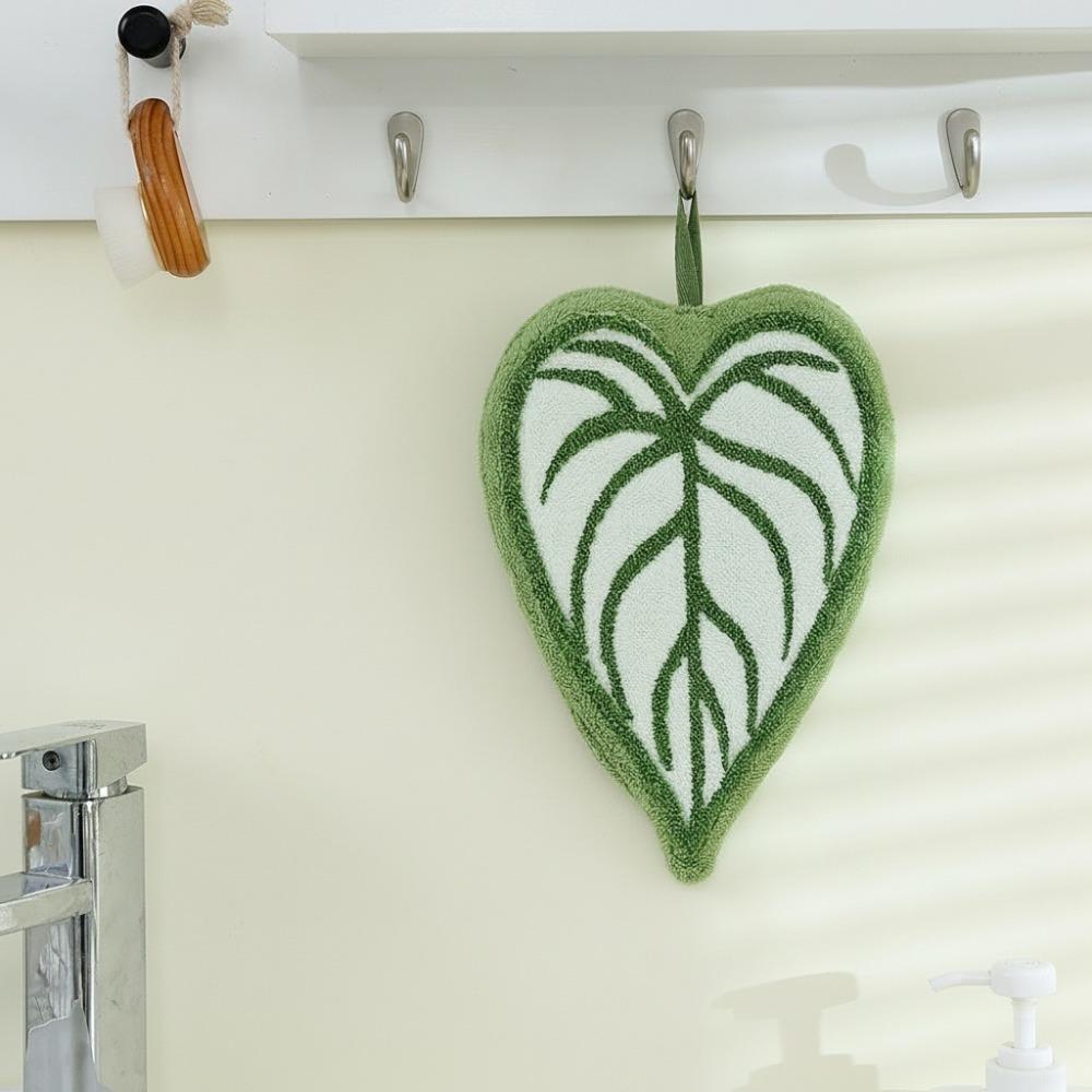 Thickened Kitchen Towel Leaf Absorbent Towel New Hand Towel  Home Accessories
