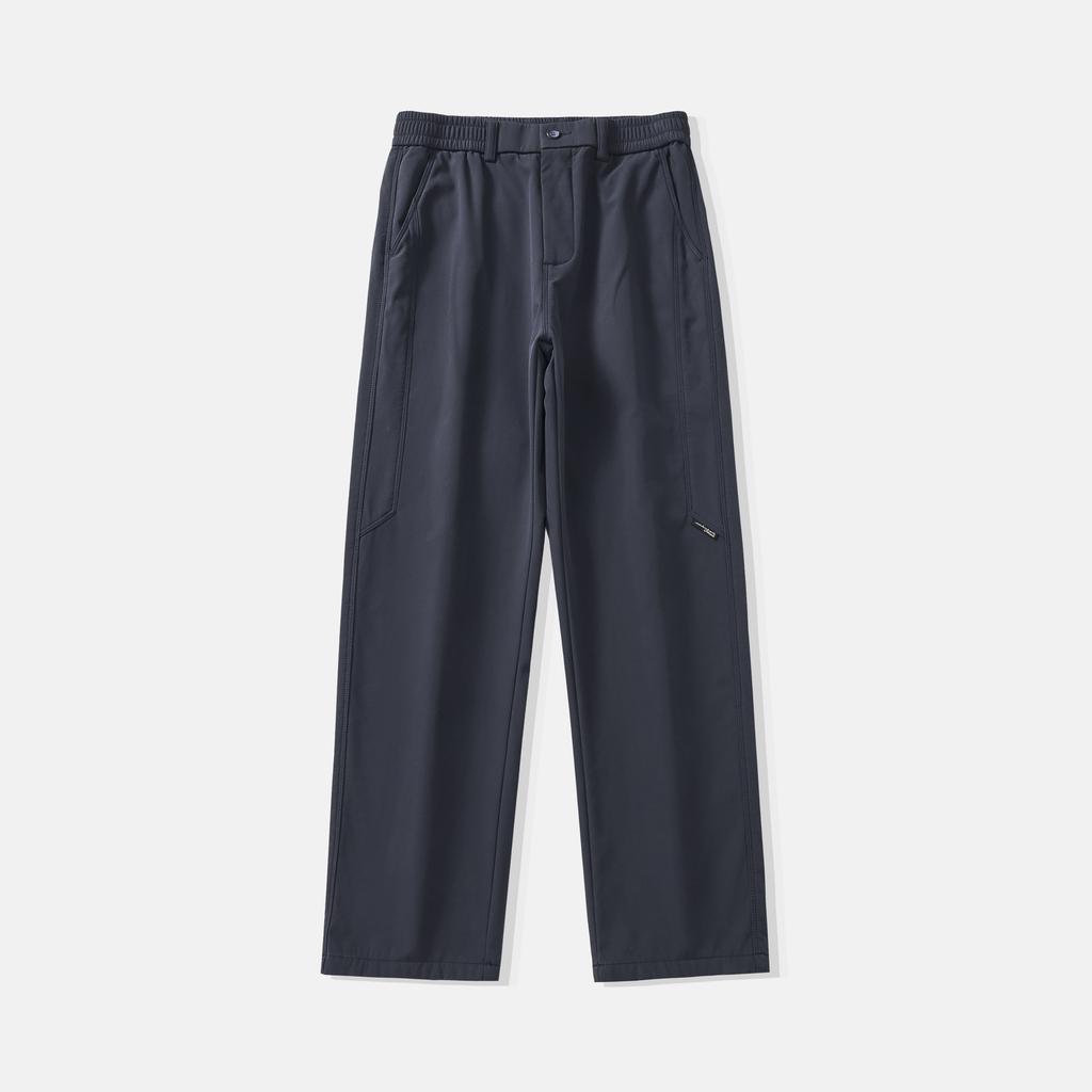 Straight casual pants men's new American spring and summer men's pants splicing three-proof charge pants loose wide-leg trousers