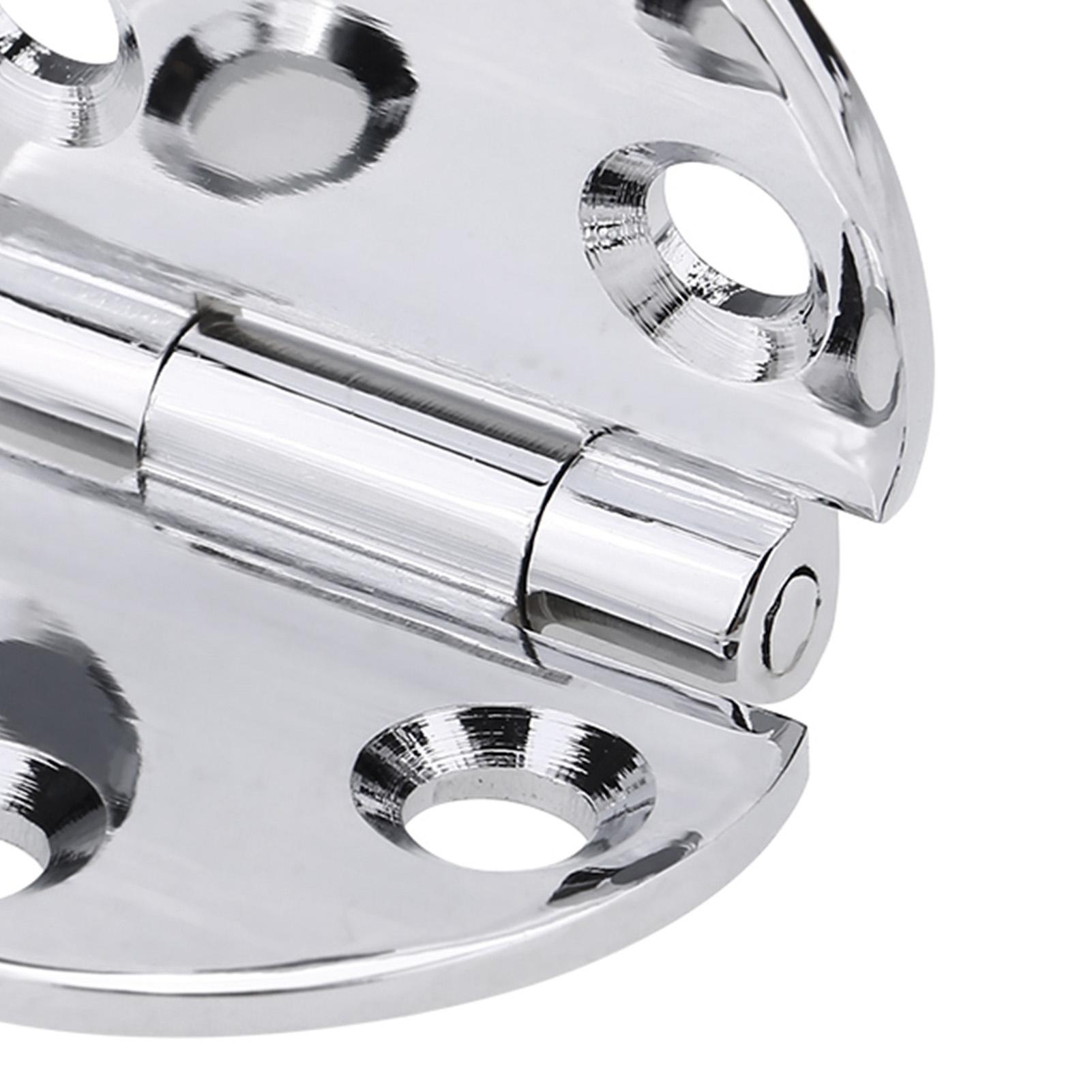 

Silver Butler Tray Hinges, 2pcs 180 Degree Folding Table Hinges, Countersunk Plastic Hinge for Sewing Machine, Tabletop Furniture Accessories