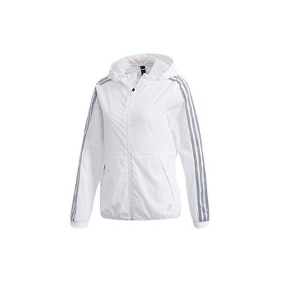 Lässige Sportjacke Damen Oberbekleidung Weiß DY8641