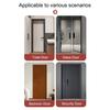 1PC 1m/39.37inch Self-Adhesive Windproof Door Bottom Seal Strip Double Dustproof Free-Cutting Under Door Weatherstrip
