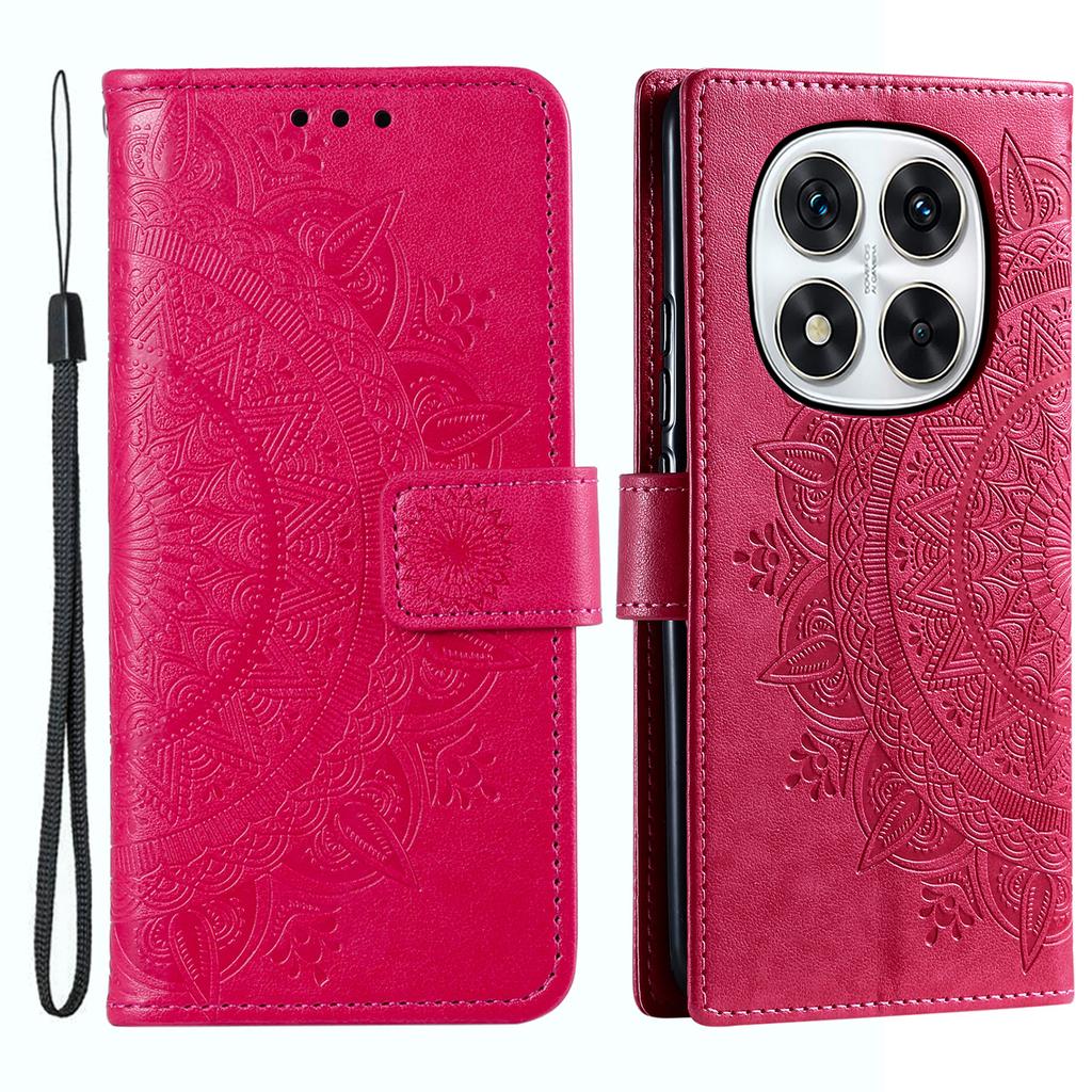 Stand Case for Xiaomi Redmi Note Note 14 Pro+ 5G/14 Pro 5G/Poco X7 5G Imprinted Totem PU Leather Wallet Phone Cover