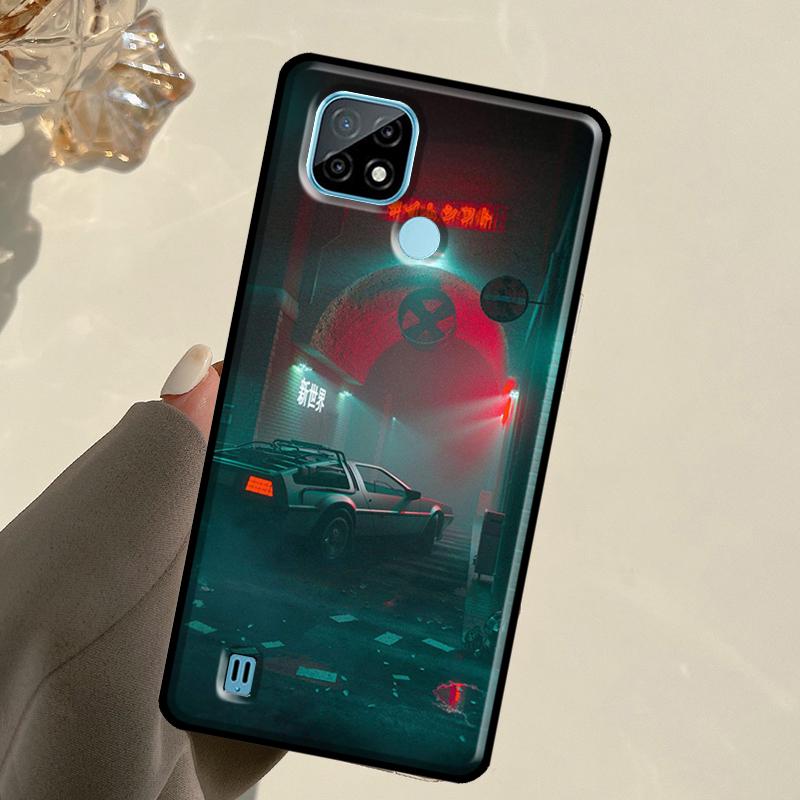 Back to the Future Cool For Realme 14 Pro Plus 10 11 12 13 GT 6 6T 5 GT7 Pro C61 C55 C53 C51 C21Y C25S C67 C75 Case