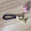 Fashion Simple Basketball Bells Charm Keychains Unique Ornaments Keyring Backpacks Handbag Charm Pendant Key Holder