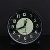 Simple Round Metal Luminous Alarm Clock Anti-drop 4-inch Night Light Clock Movement Silent Table Clock Home Decor