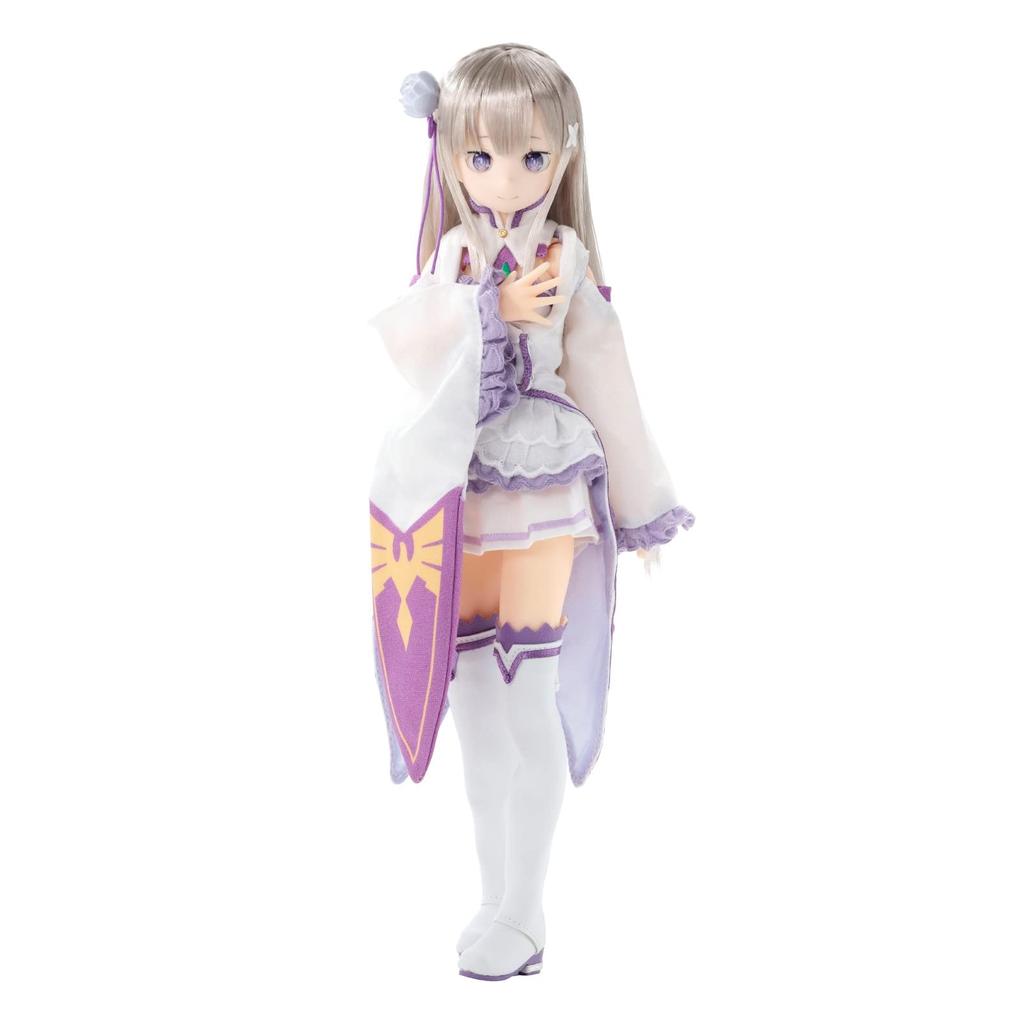 Azone International 1/6 Scale Pureneemo Character Series 143 "Re:ZERO -Starting Life in Another World-" Emilia, Approximately 26cm Tall, Soft Vinyl