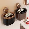 Space Saving Toilet Hanging Organizer Large Capacity Suction Cup Storage Box  Bathroom