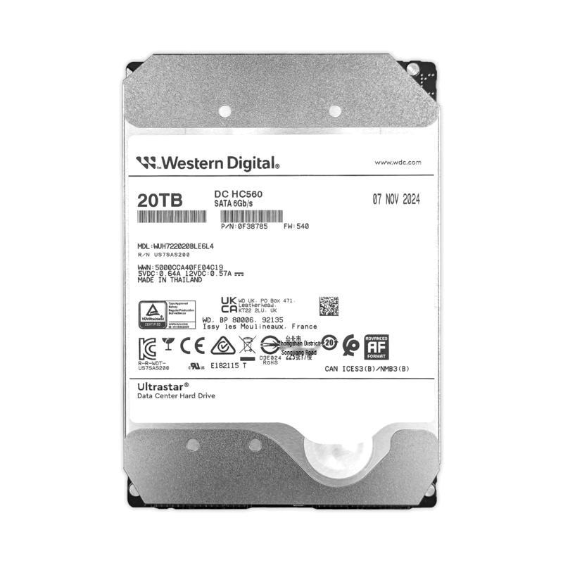 HIKVISION 20TB Western Digital Enterprise Surveillance Hard Drive