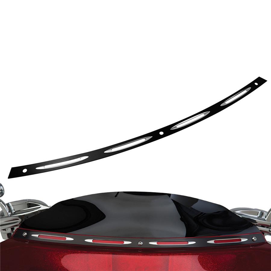 Fairing Windshield Trim Fit For Harley Touring Electra Ultra Classic 1996-2013
